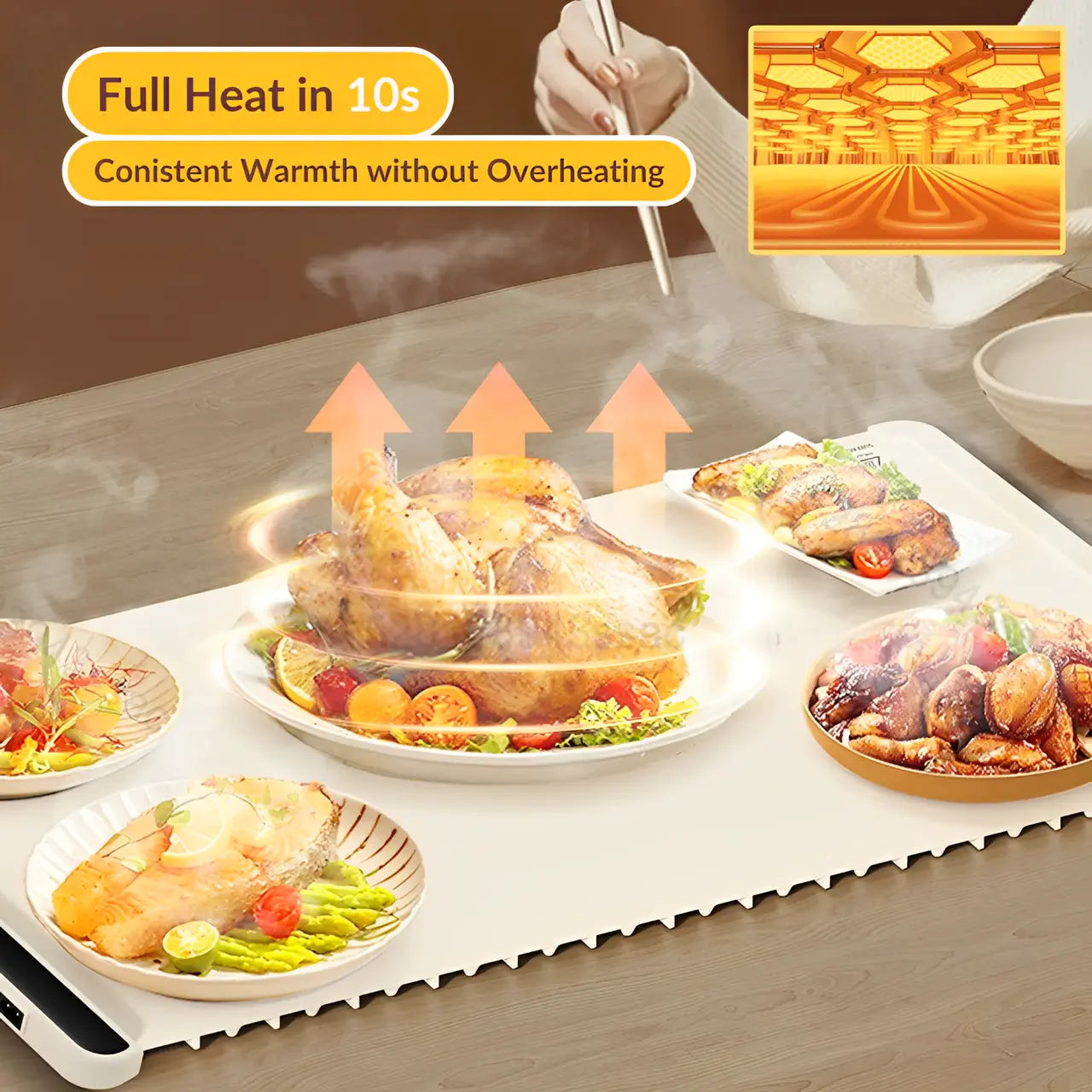 CookMaster, Portable Smart Warming Tray